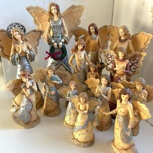 Elements 14 Angel Figurine Collection Lot – Pavilion Gift Co